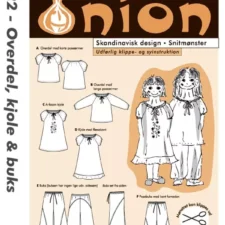 Onion Kidswear 20022, raglan shirt/jurk en broek