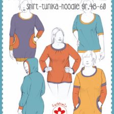 Farbenmix Mamacita XL, patroon voor plussize shirt tuniek en hoodie