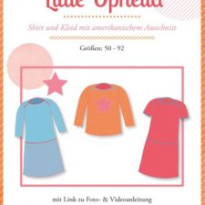 farbenmix little ophelia, patroon voor shirt en jurk