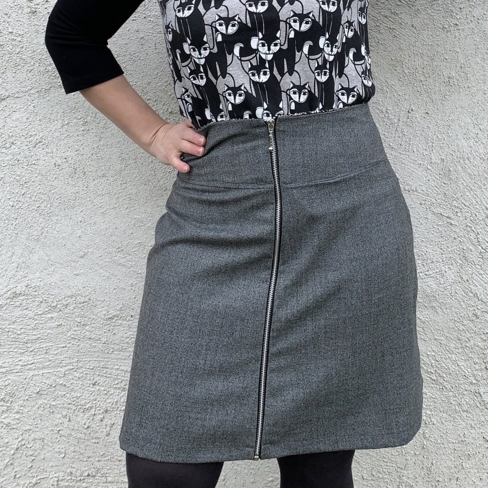 Ida Victoria Naaipatroon Rok Augusta Skirt | XS-4XL - Afbeelding 9