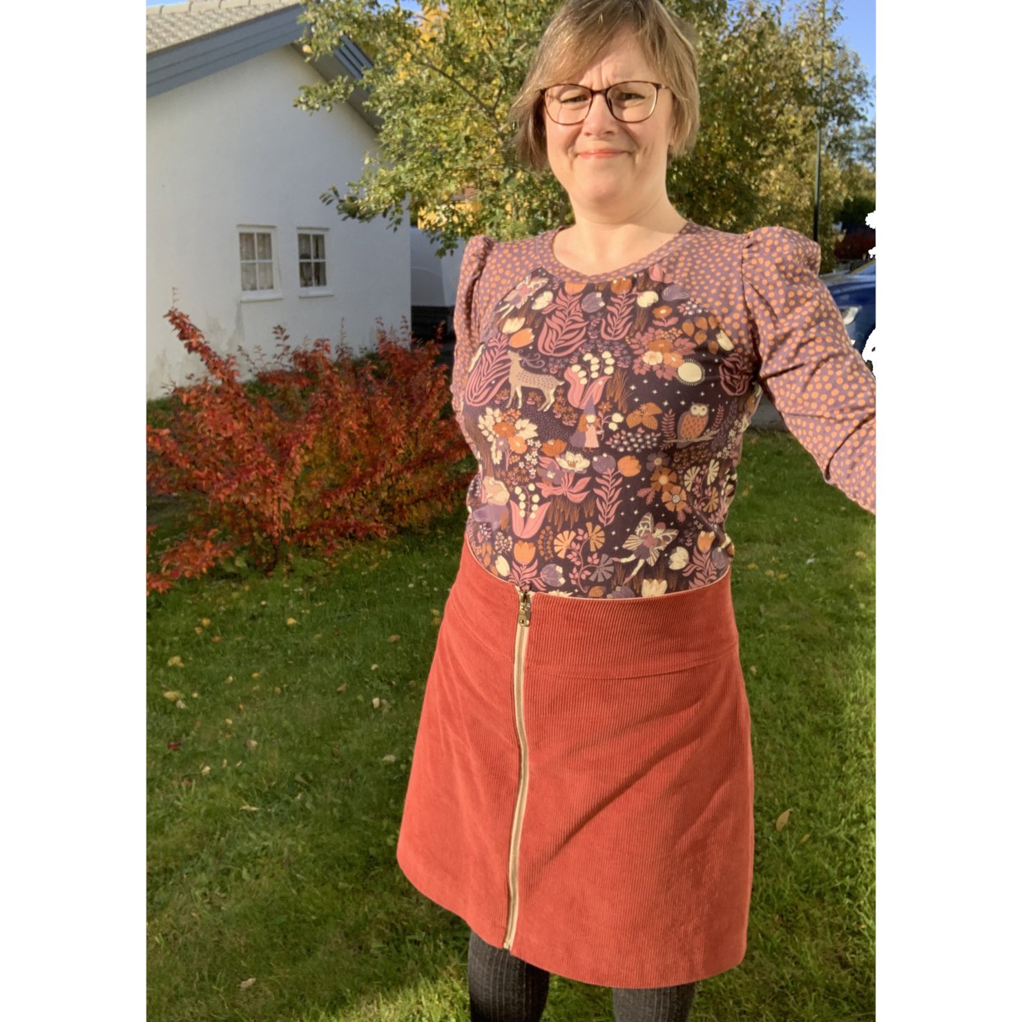 Ida Victoria Naaipatroon Rok Augusta Skirt | XS-4XL - Afbeelding 8