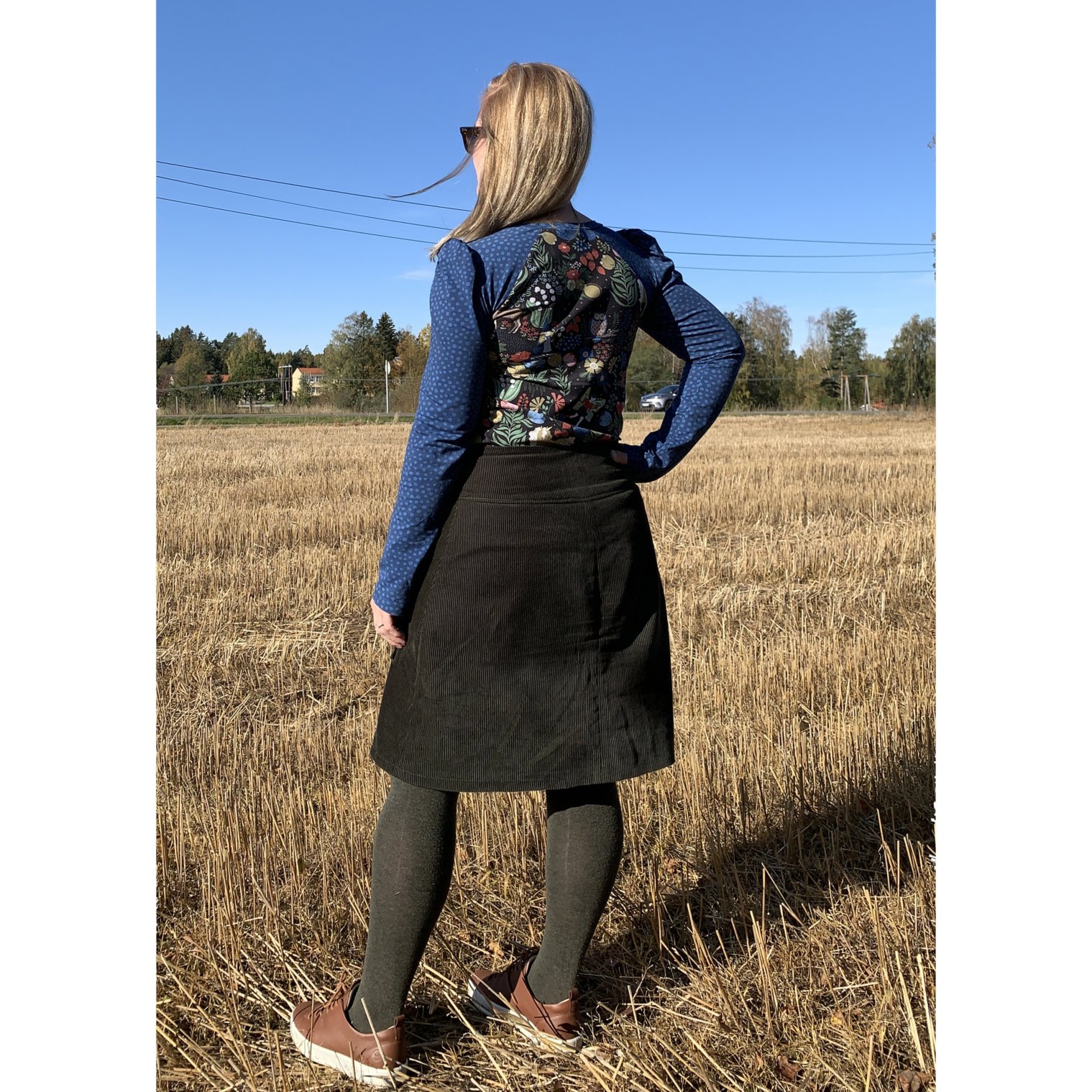 Ida Victoria Naaipatroon Rok Augusta Skirt | XS-4XL - Afbeelding 6