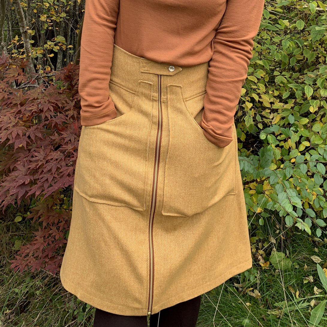 Ida Victoria Naaipatroon Rok Augusta Skirt | XS-4XL - Afbeelding 5