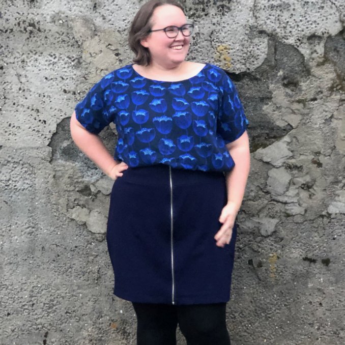 Ida Victoria Naaipatroon Rok Augusta Skirt | XS-4XL - Afbeelding 4