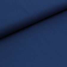 Stoffonkel Organic jersey plain dyed marineblau