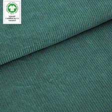 Organic CordNicky Staubgrün Dustgreen (GOTS)