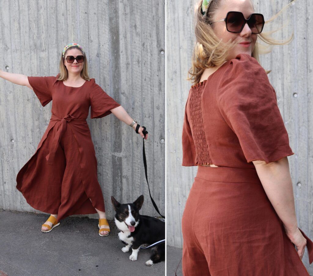 Ida Victoria Naaipatroon Juni Jumpsuit | XXS-4XL, verwachte levering september 2026 - Afbeelding 2