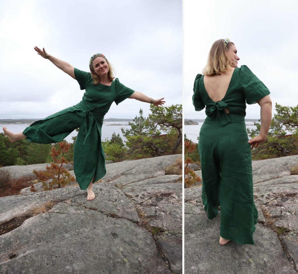 Ida Victoria Naaipatroon Juni Jumpsuit | XXS-4XL, verwachte levering september 2026 - Afbeelding 4