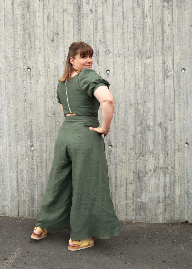 Ida Victoria Naaipatroon Juni Jumpsuit | XXS-4XL, verwachte levering september 2026 - Afbeelding 5
