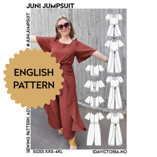 Sewing pattern: Juni Jumpsuit