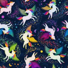 Hazeltjes Joyful Unicorn,  organic jersey