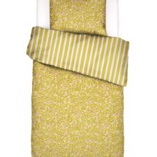 ESSENZA & CO Petite berry lemon yellow Dekbedovertrekset 140 x 220 cm