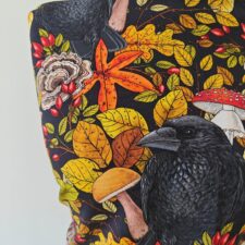 Hazeltjes Crow Black  organic summersweat (150cm) - Afbeelding 6