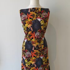 Hazeltjes Crow Black  organic summersweat (150cm) - Afbeelding 7
