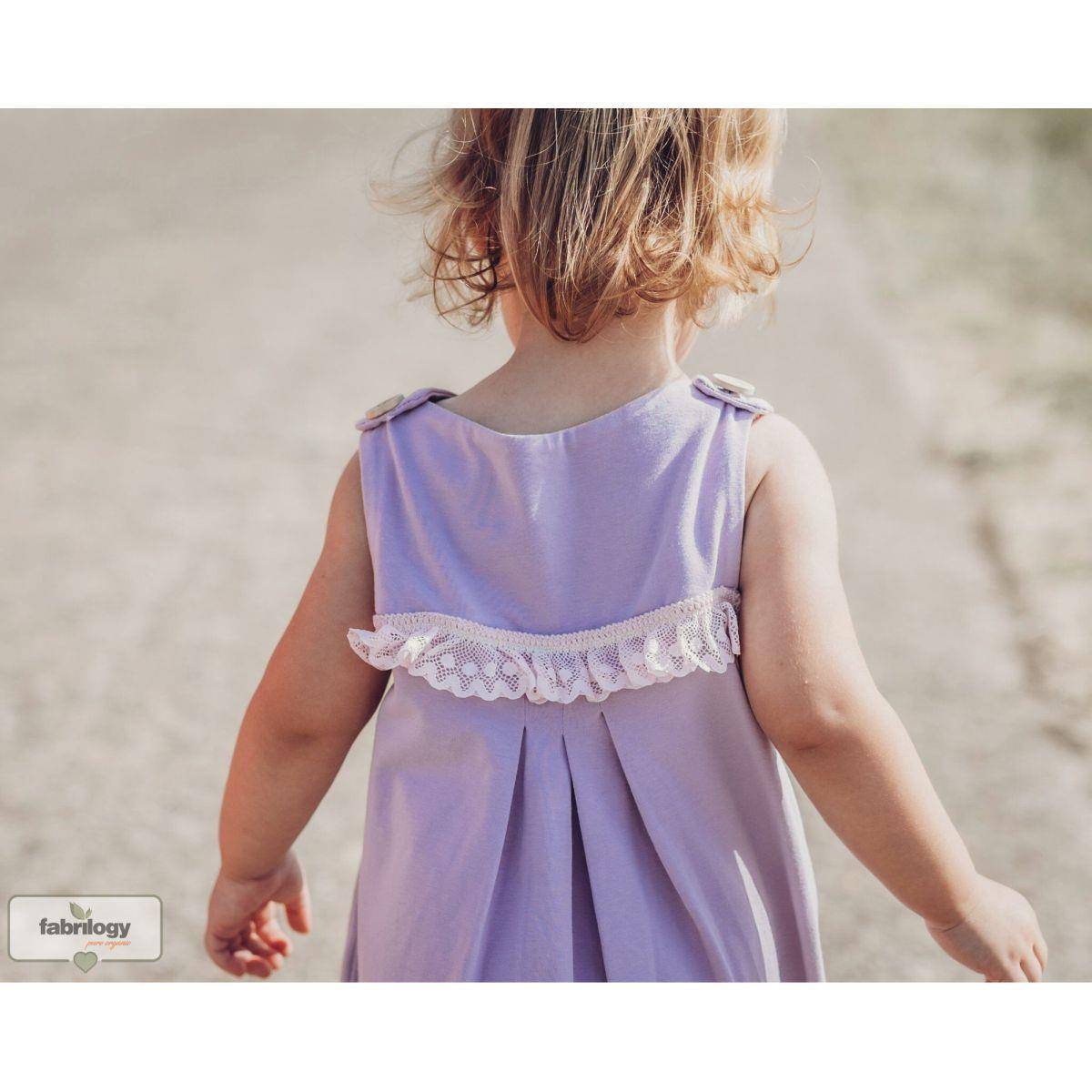 Fabrilogy Bio Jersey - GOTS 1000-590 - flieder - Afbeelding 3