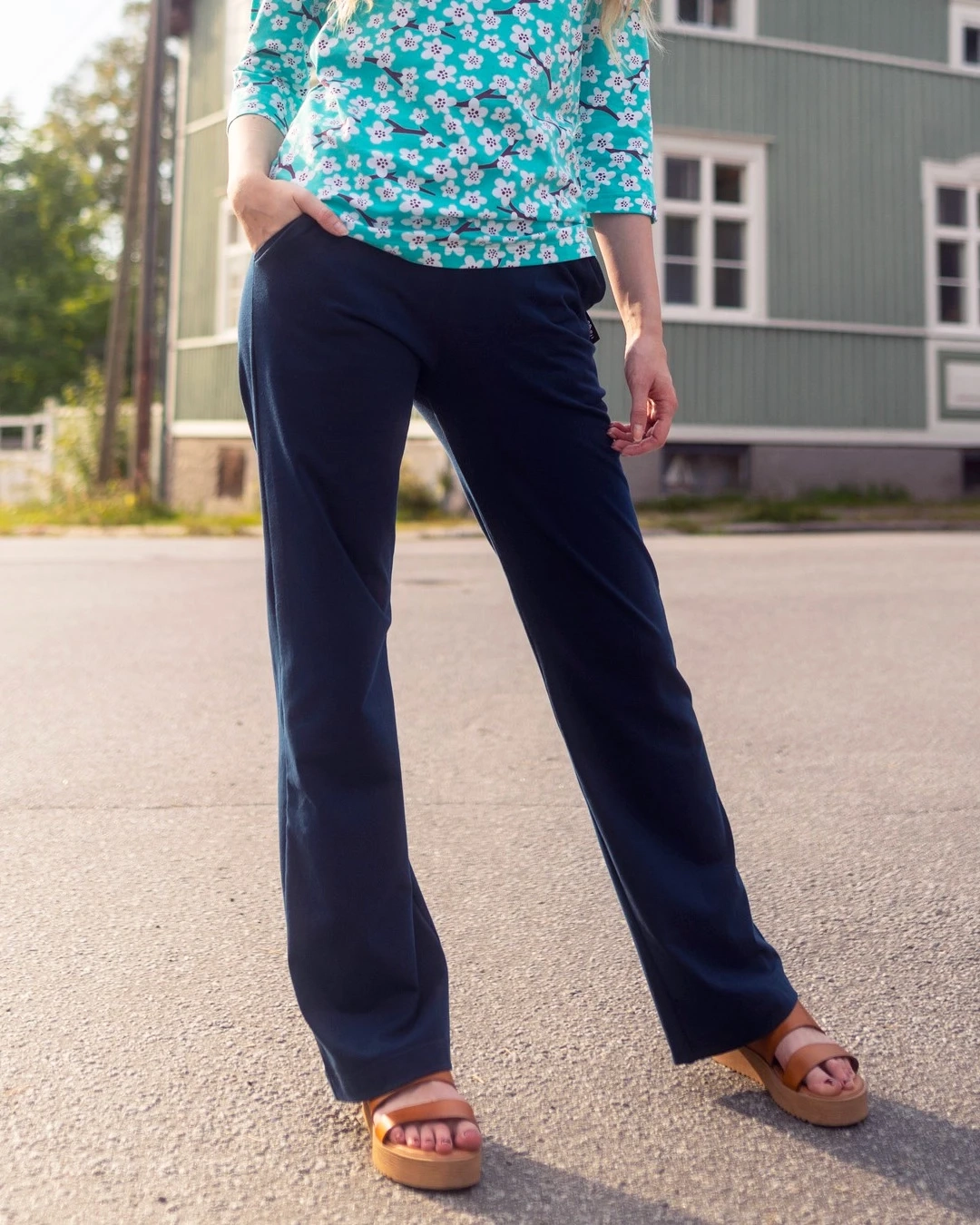 Paapii Organic jersey, storm - Afbeelding 2