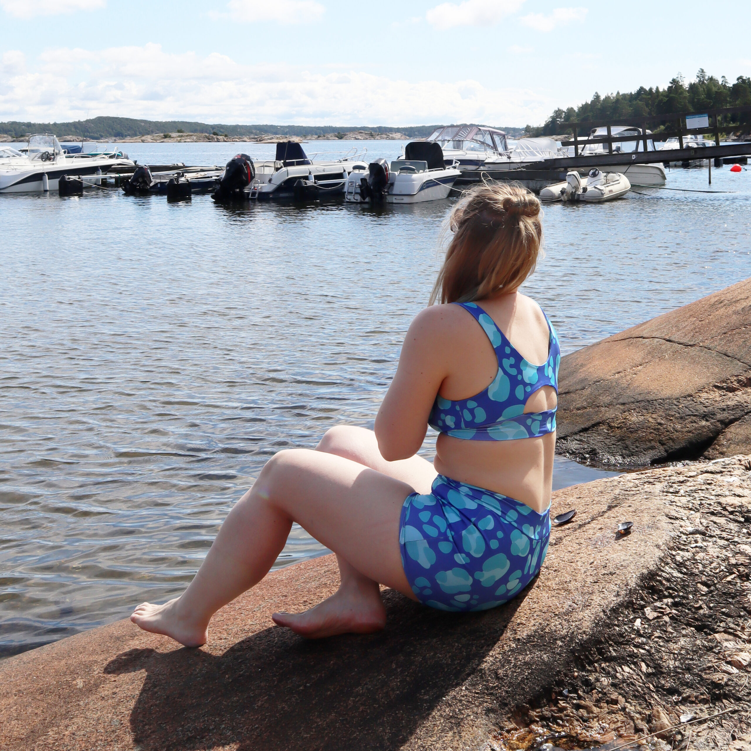 Ida victoria Naaipatroon Knop Bikini | XXS-4XL - Afbeelding 6