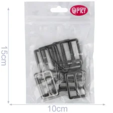 Gesp metaal 40mm - zwart - 000