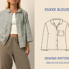 Dukke Blouse Sewing Pattern