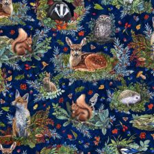 Odile Bailloeul Organic Cotton Nighttime forest
