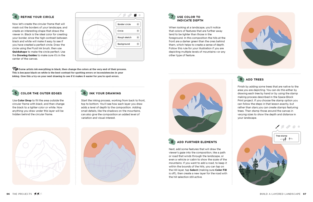 Boek Get Started with Procreate: The 10-Step Guide to Drawing on Your Ipad - Liz Kohler Brown - Afbeelding 7