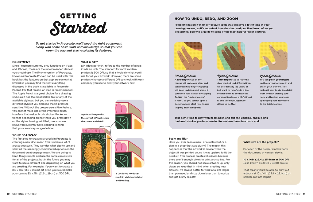 Boek Get Started with Procreate: The 10-Step Guide to Drawing on Your Ipad - Liz Kohler Brown - Afbeelding 2