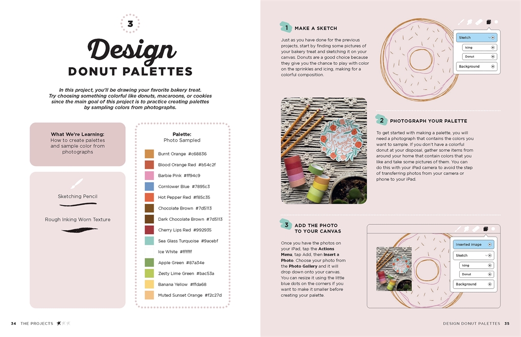 Boek Get Started with Procreate: The 10-Step Guide to Drawing on Your Ipad - Liz Kohler Brown - Afbeelding 4