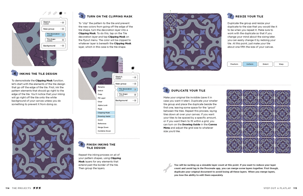 Boek Get Started with Procreate: The 10-Step Guide to Drawing on Your Ipad - Liz Kohler Brown - Afbeelding 9