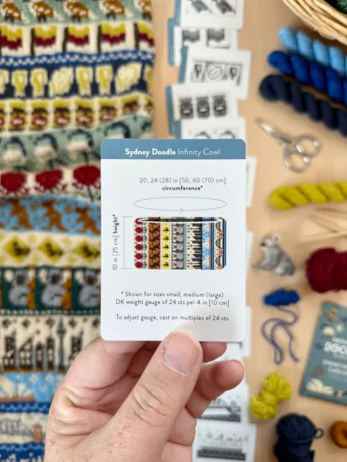 Pacific Knit Co.  Doodle Card Deck - Sydney Destination (foil pack), verwachte levering oktober 2025 - Afbeelding 2
