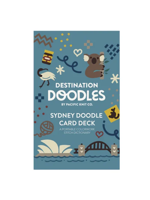 Pacific Knit Co.  Doodle Card Deck - Sydney Destination (foil pack), verwachte levering oktober 2025