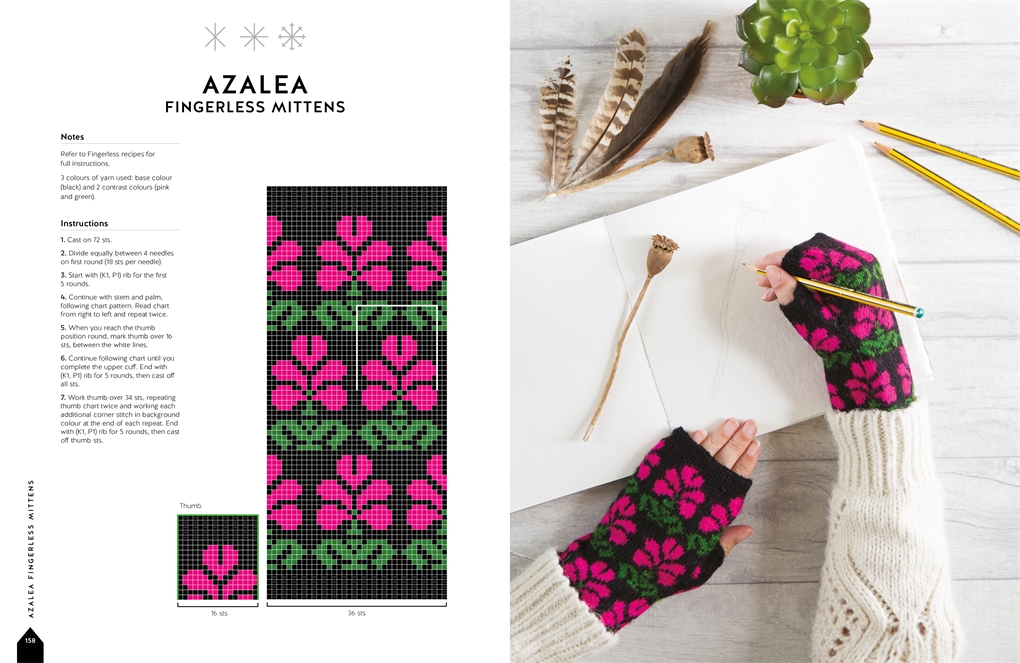 Boek The Big Book of Latvian Mittens - Ieva Ozolina - Afbeelding 2