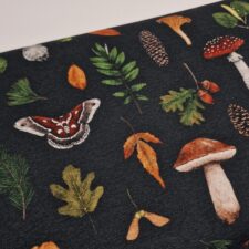 Mieli FOREST TREASURES dark green | organic jersey - Afbeelding 3