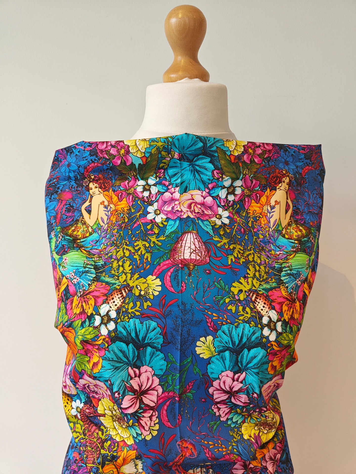 Odile Bailloeul Organic Cotton Melusine midnight blue - Afbeelding 8