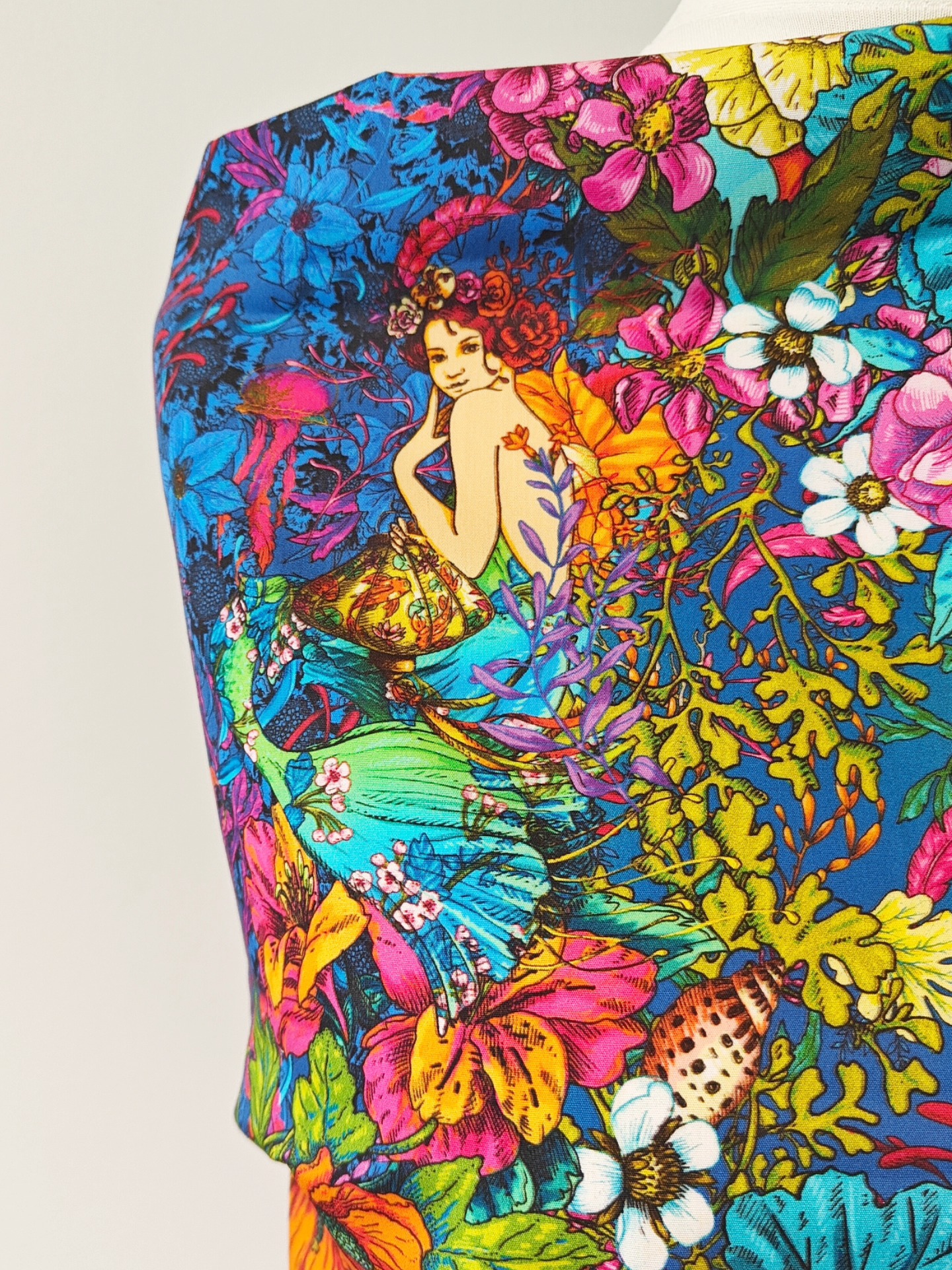 Odile Bailloeul Organic Cotton Melusine midnight blue - Afbeelding 9
