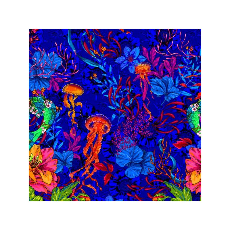 Odile Bailloeul Organic Cotton Melusine midnight blue - Afbeelding 4