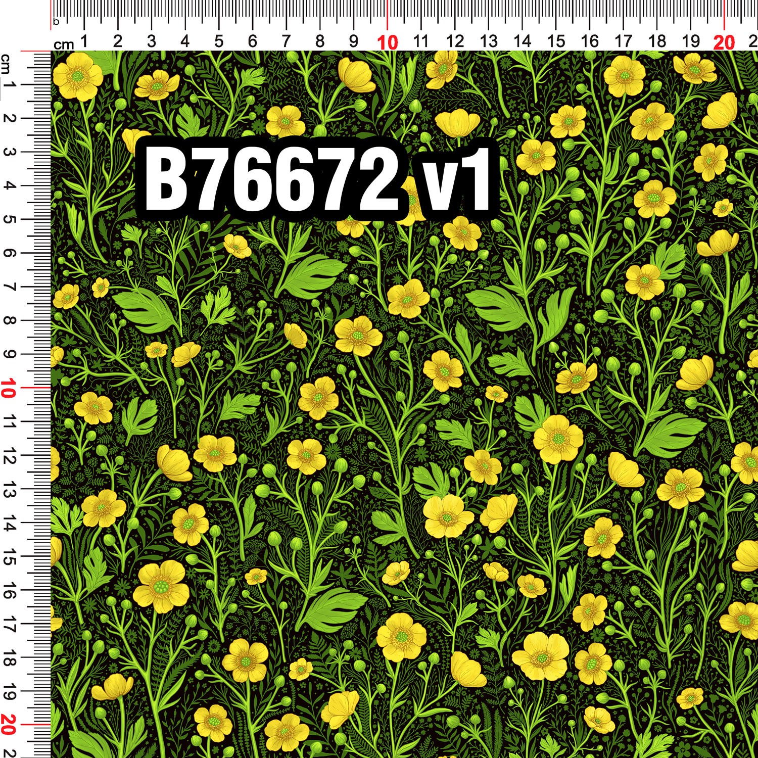 Hazeltjes Buttercups Black jersey - Afbeelding 2
