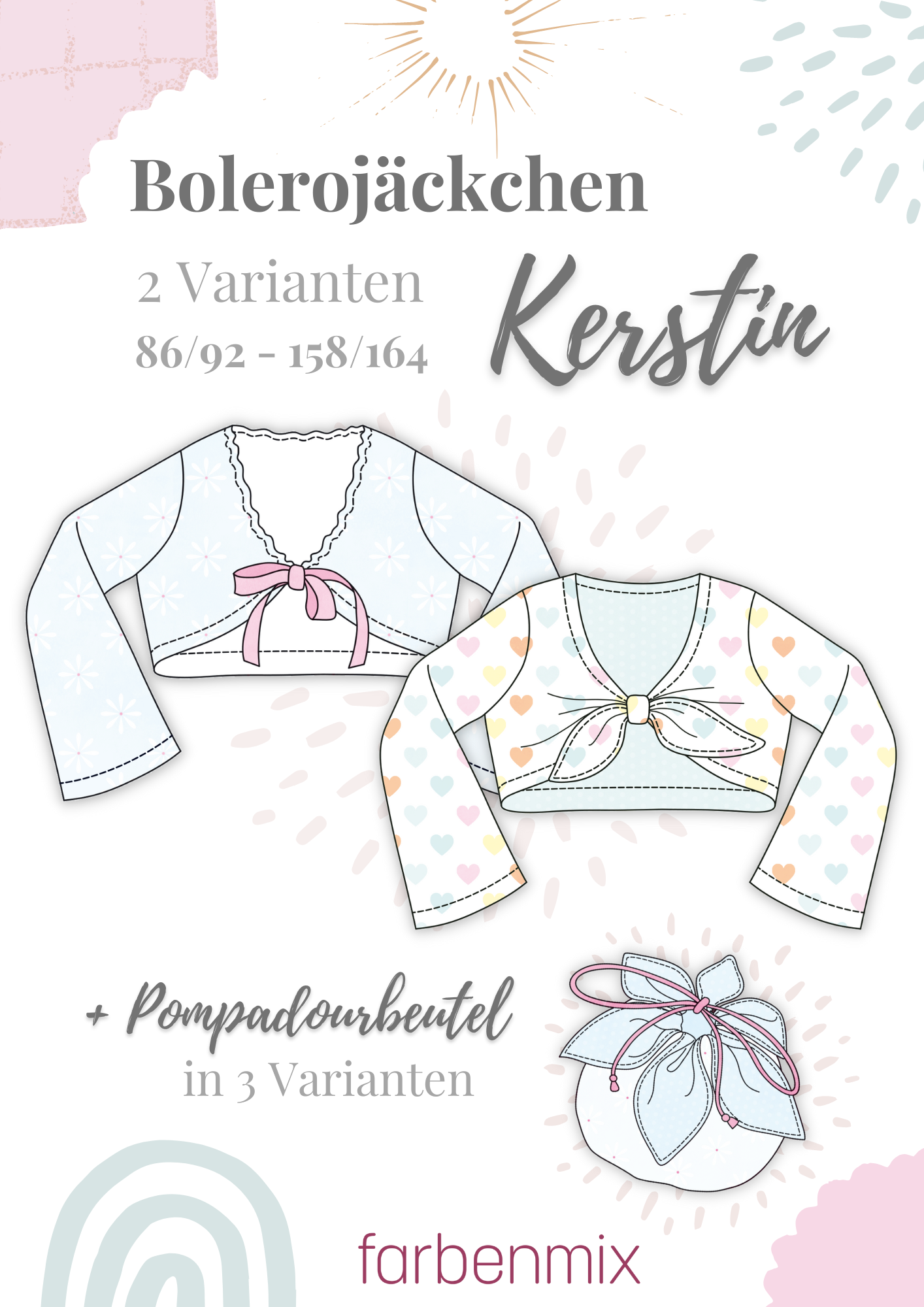 Farbenmix Naaipatroon Kerstin | 86-164