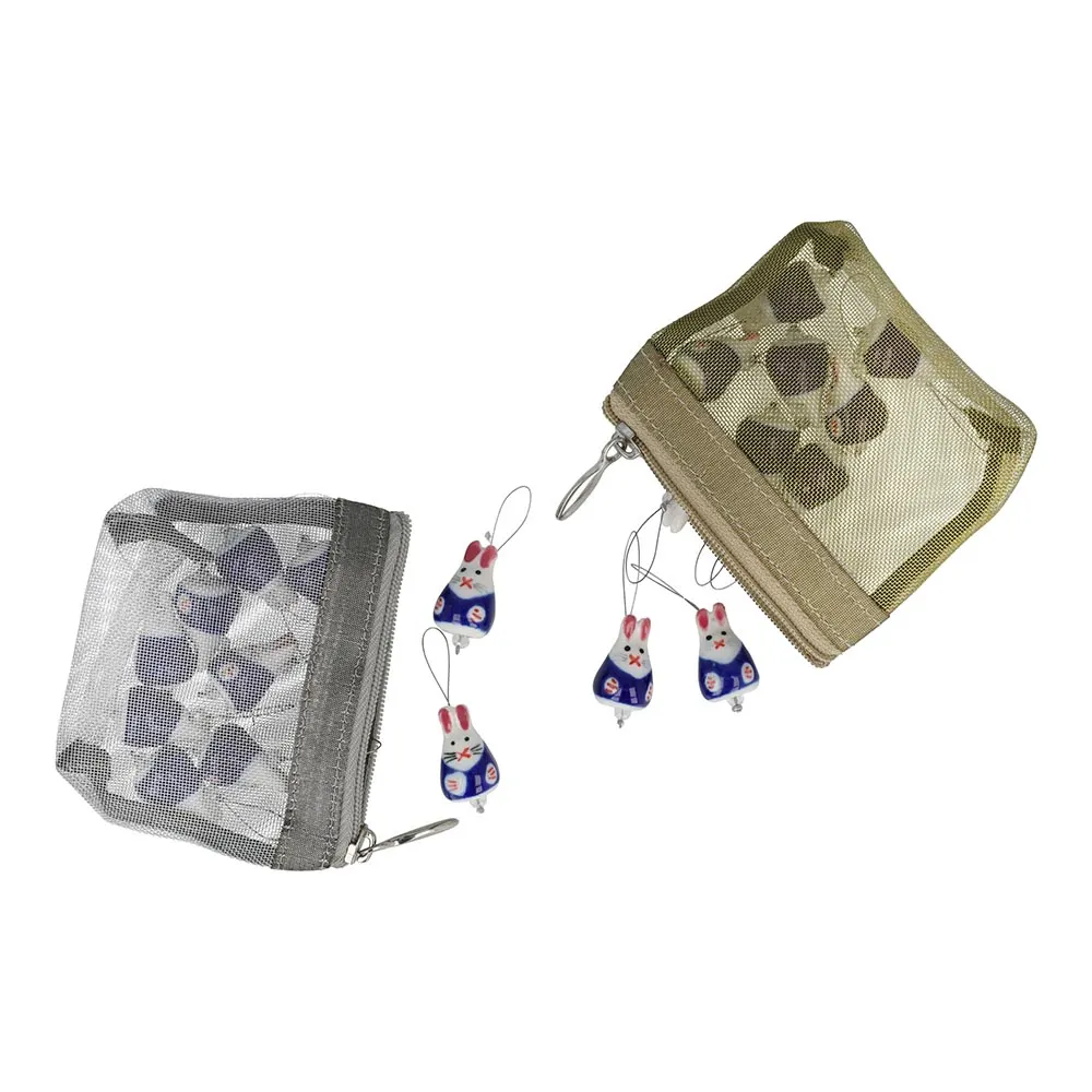 KnitPro Zooni stekenmarkeerders in mesh pouch Konijn - 1x10st - Afbeelding 4