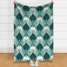 Hazeltjes Nouveau Waterlily, organic jersey - Afbeelding 6