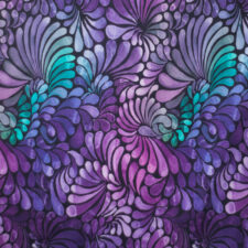 Astrokatze ColorDrops MID - mystic violet - Bio-Jersey