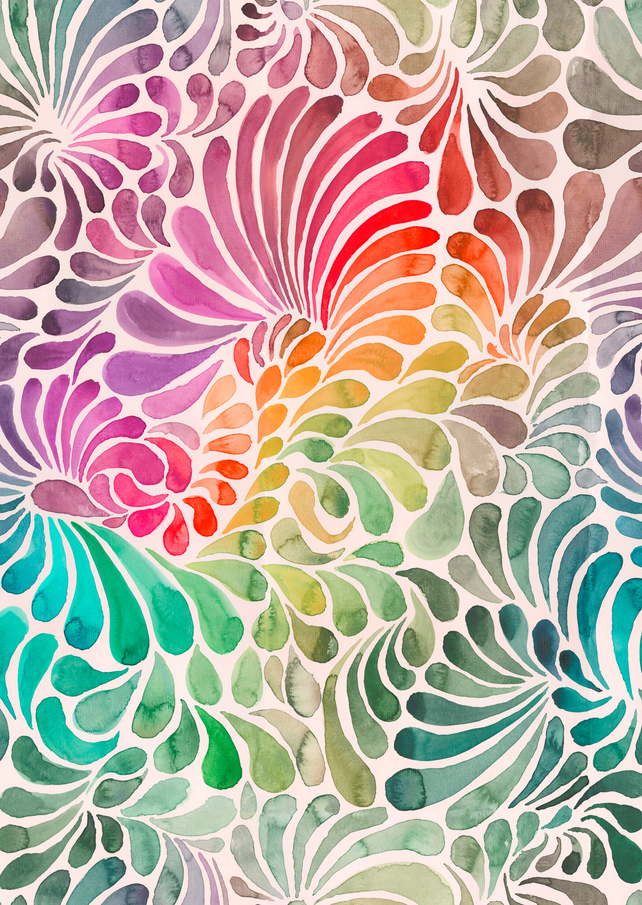 Astrokatze ColorDrops MID - sweet energy - Bio-Jersey - Afbeelding 2