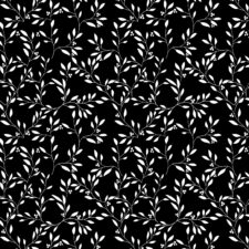 Paapii Foliage jersey, black & white, verwachte levering mei-juni 2026