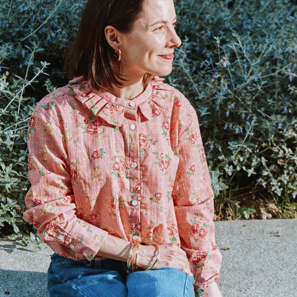 Ikatee Naaipatroon AMSTERDAM Women's Shirt Paper Pattern | 32-52 - Afbeelding 12