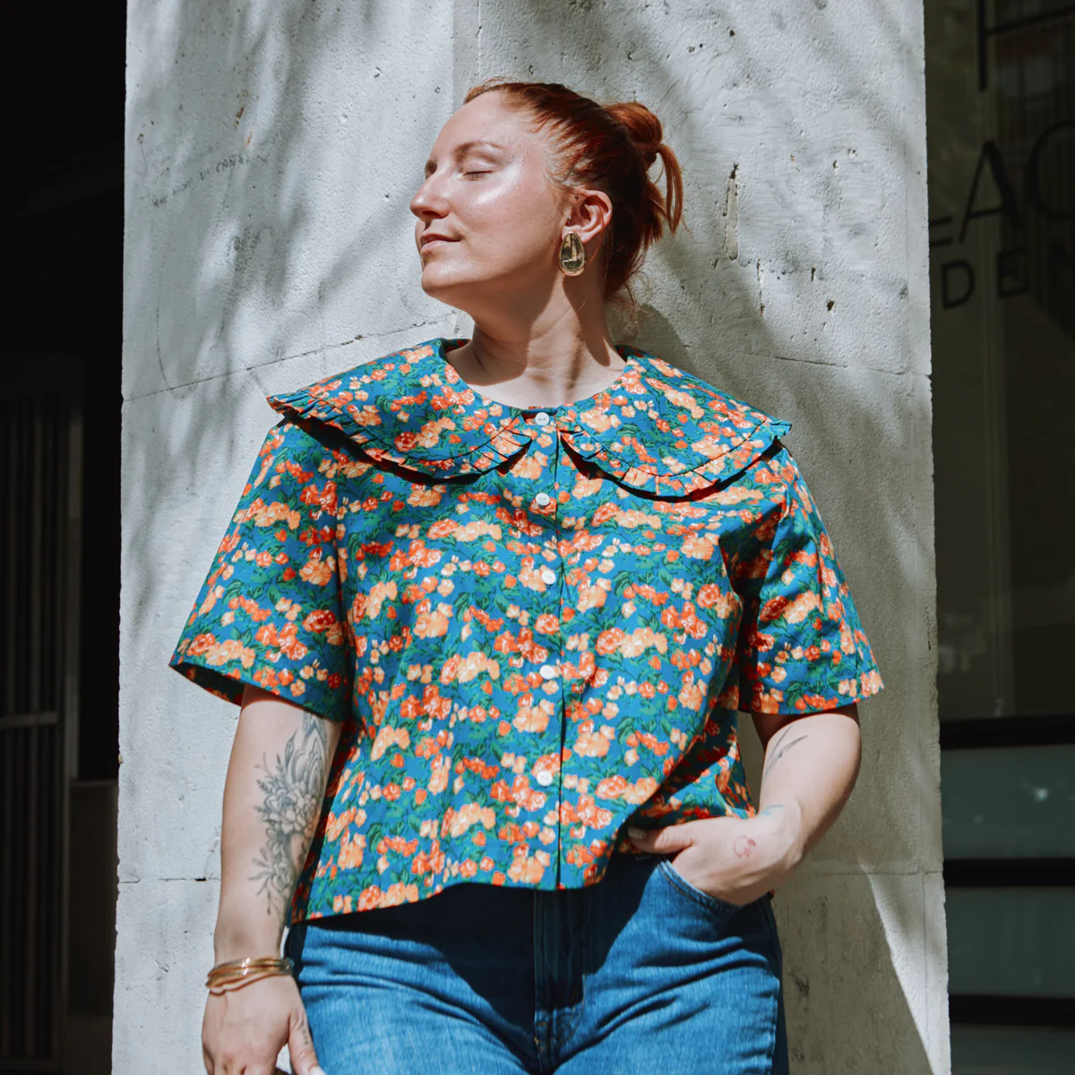 Ikatee Naaipatroon AMSTERDAM Women's Shirt Paper Pattern | 32-52 - Afbeelding 18