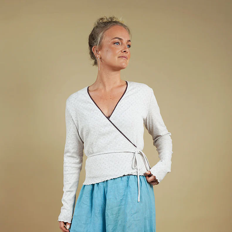 Wardrobe By Me Naaipatroon Wrap Blouse | 30-54, verwachte levering juni 2026 - Afbeelding 6