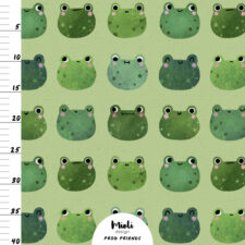 Mieli FROG FRIENDS | organic jersey fabric, verwachte levering juli 2026