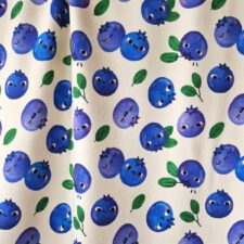 Mieli BLUEBERRY | organic french terry fabric - Afbeelding 4