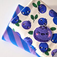 Mieli BLUEBERRY | organic french terry fabric - Afbeelding 5