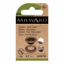 Milward Nestelringen 8,7 mm brons - 24st