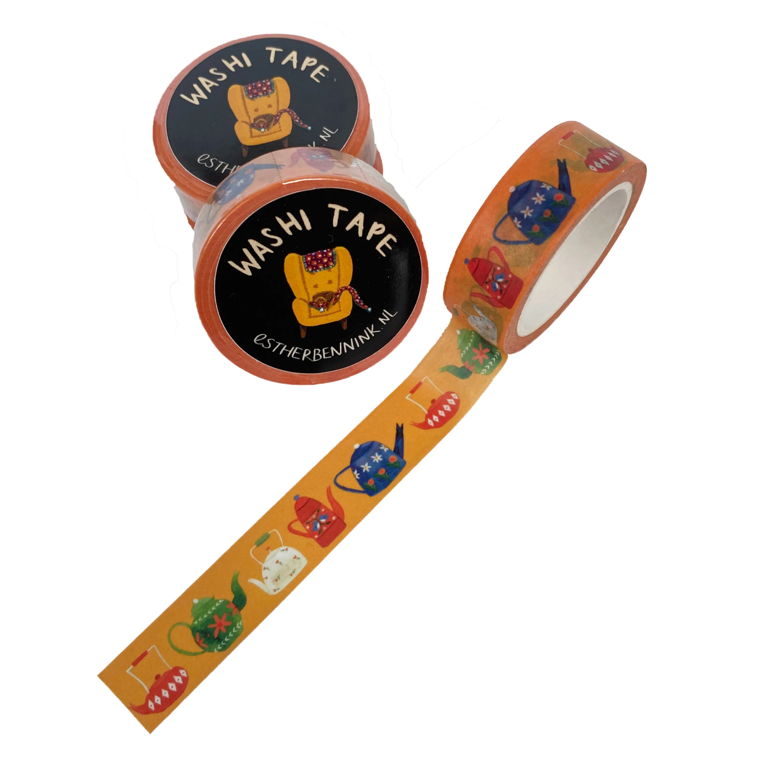 Esther Bennink Washi Tape - thee tijd